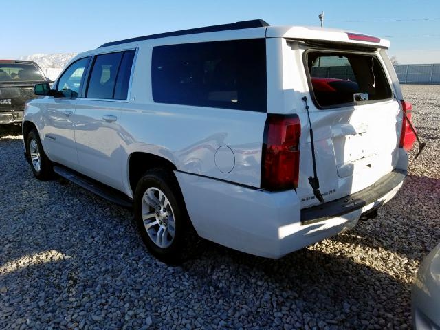 1GNSKJKCXFR586024 - 2015 CHEVROLET SUBURBAN K1500 LT  photo 3