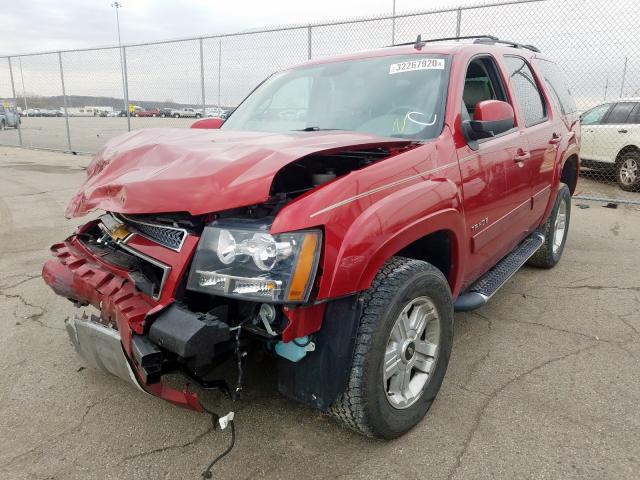 1GNSKBE04DR144702 - 2013 CHEVROLET TAHOE K1500 LT  photo 2