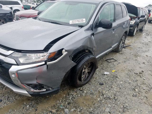 JA4AD2A35GZ021455 - 2016 MITSUBISHI OUTLANDER ES  ფოტო 9