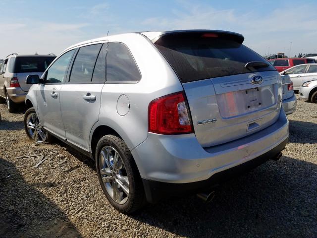 2FMDK3JC6EBA78371 - 2014 FORD EDGE SEL  photo 3