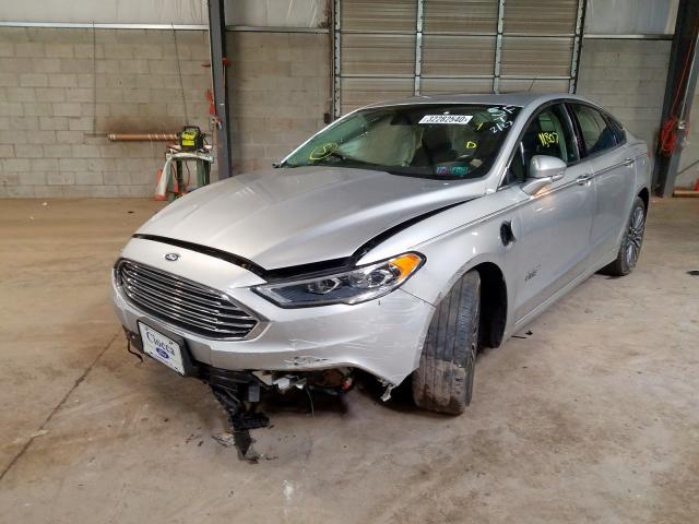 3FA6P0PU6HR352886 - 2017 FORD FUSION SE PHEV  photo 2