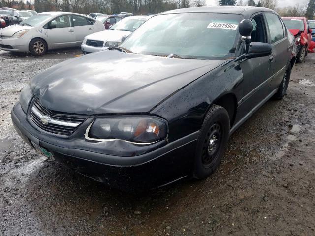 2G1WF55K659296874 - 2005 CHEVROLET IMPALA  photo 2