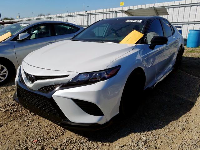 4T1NZ1AK6LU037628 - 2020 TOYOTA CAMRY TRD  photo 2