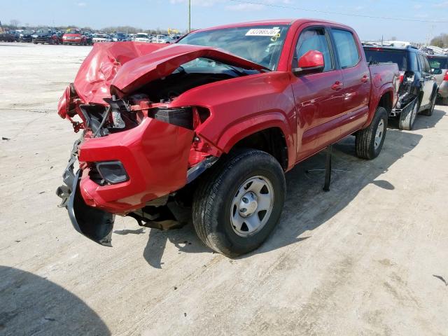 3TMCZ5AN3JM133294 - 2018 TOYOTA TACOMA DOUBLE CAB  photo 2