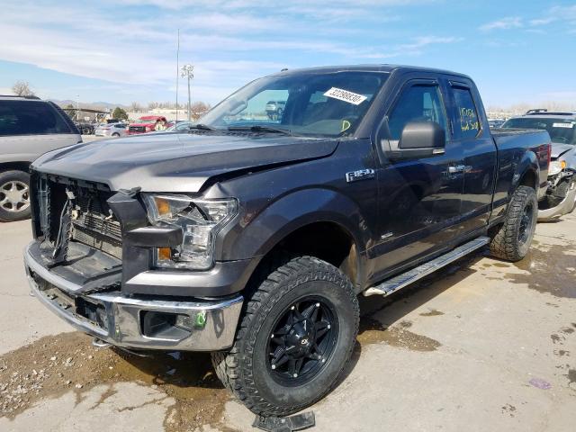 1FTFX1EG4FKE86455 - 2015 FORD F150 SUPER CAB  photo 2