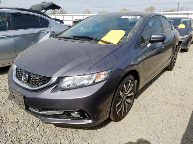 19XFB2F91EE275056 - 2014 HONDA CIVIC EXL  photo 2