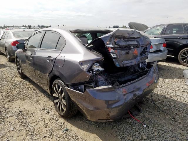 19XFB2F91EE275056 - 2014 HONDA CIVIC EXL  photo 3
