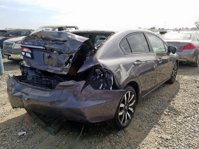 19XFB2F91EE275056 - 2014 HONDA CIVIC EXL  photo 4