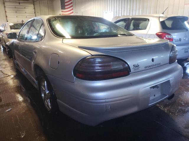 1G2WP52K12F166792 - 2002 PONTIAC GRAND PRIX GT SILVER photo 3