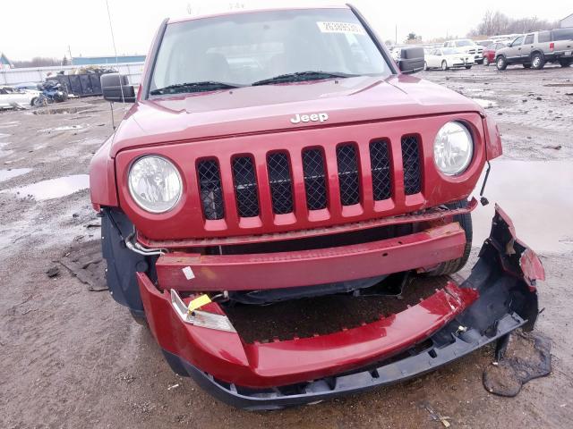 1C4NJRFB6CD538411 - 2012 JEEP PATRIOT LATITUDE  photo 9