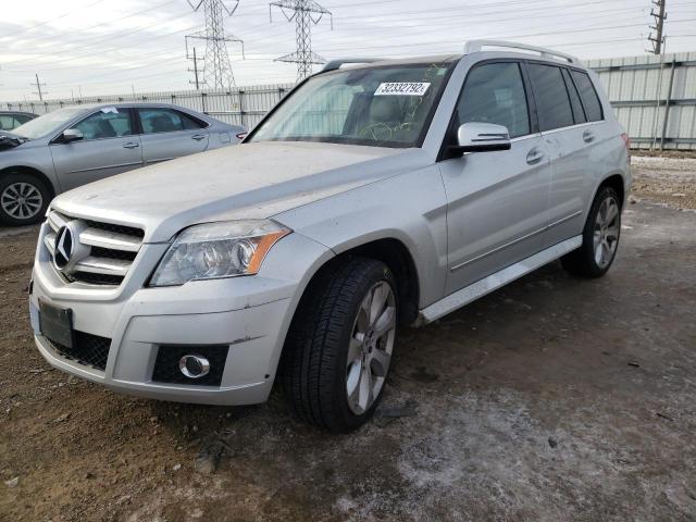 WDCGG8HB3AF431343 - 2010 MERCEDES-BENZ GLK 350 4MATIC SILVER photo 2