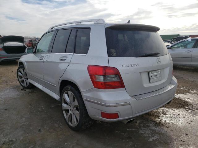 WDCGG8HB3AF431343 - 2010 MERCEDES-BENZ GLK 350 4MATIC SILVER photo 3