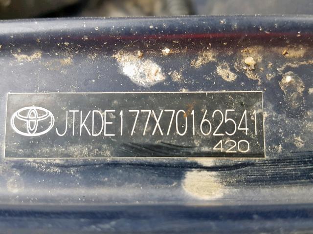 JTKDE177X70162541 - 2007 SCION TOYOTA  TC  照片 10