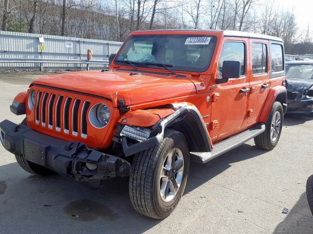 1C4HJXEN9JW175780 - 2018 JEEP WRANGLER UNLIMITED SAHARA  ფოტო 2