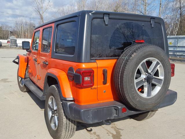 1C4HJXEN9JW175780 - 2018 JEEP WRANGLER UNLIMITED SAHARA  ფოტო 3