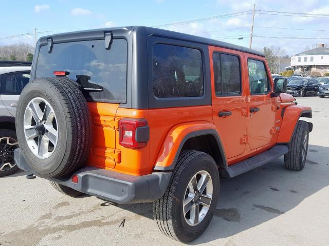 1C4HJXEN9JW175780 - 2018 JEEP WRANGLER UNLIMITED SAHARA  ფოტო 4