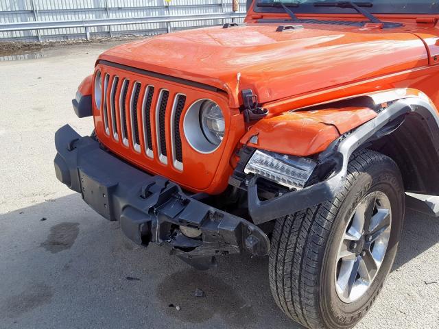 1C4HJXEN9JW175780 - 2018 JEEP WRANGLER UNLIMITED SAHARA  ფოტო 9