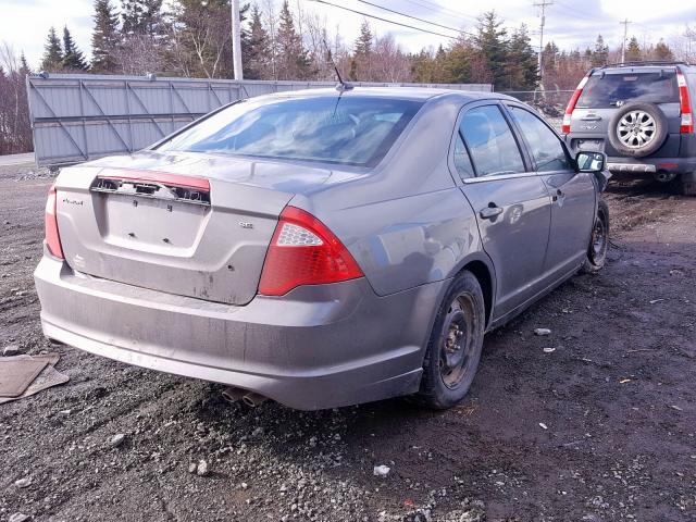 3FAHP0HA7BR130412 - 2011 FORD FUSION SE  photo 4