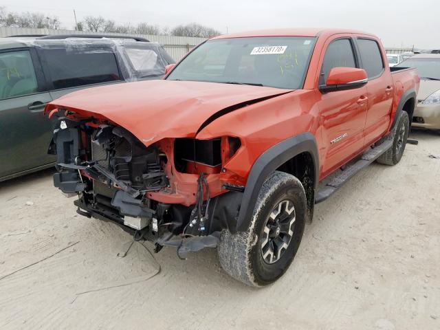 5TFCZ5AN4HX093151 - 2017 TOYOTA TACOMA DOUBLE CAB  photo 2