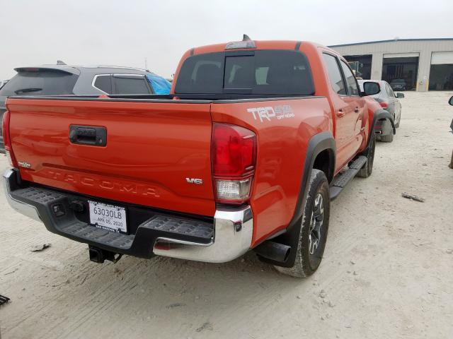 5TFCZ5AN4HX093151 - 2017 TOYOTA TACOMA DOUBLE CAB  照片 4