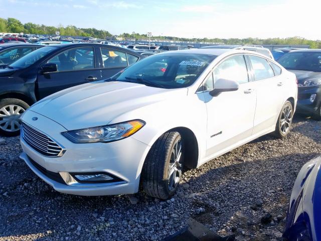 3FA6P0LU1HR382321 - 2017 FORD FUSION SE HYBRID  photo 2