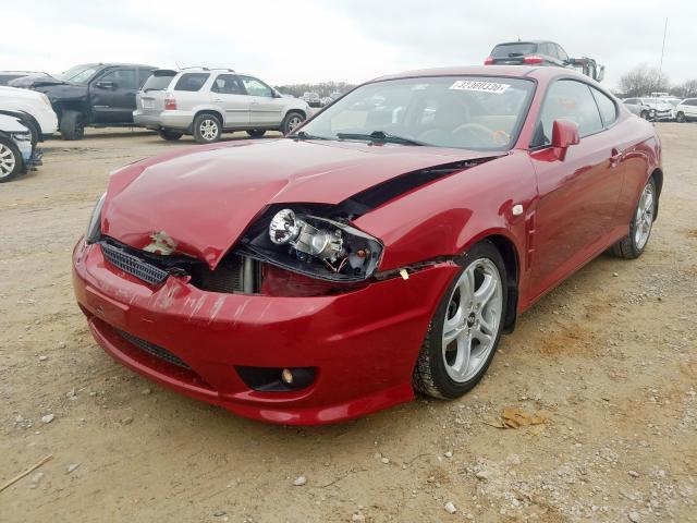 KMHHN65FX6U189869 - 2006 HYUNDAI TIBURON GT  photo 2