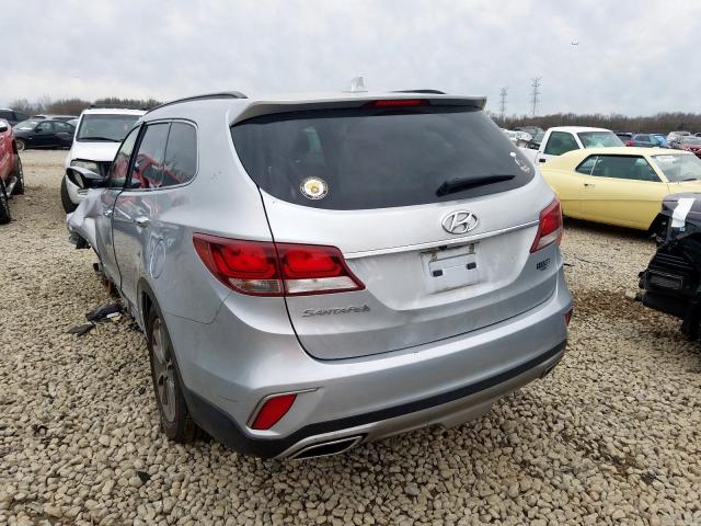 KM8SM4HF3HU220519 - 2017 HYUNDAI SANTA FE SE  photo 3