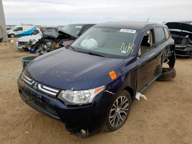 JA4AD3A31EZ008673 - 2014 MITSUBISHI OUTLANDER SE  photo 2