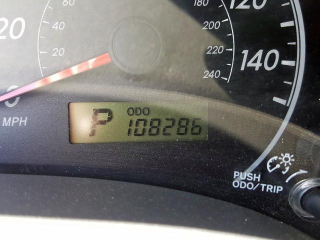 2T1BU4EE6AC528044 - 2010 TOYOTA COROLLA BASE  照片 8