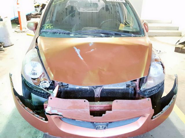 JHMGD37627S800309 - 2007 HONDA FIT S  photo 9