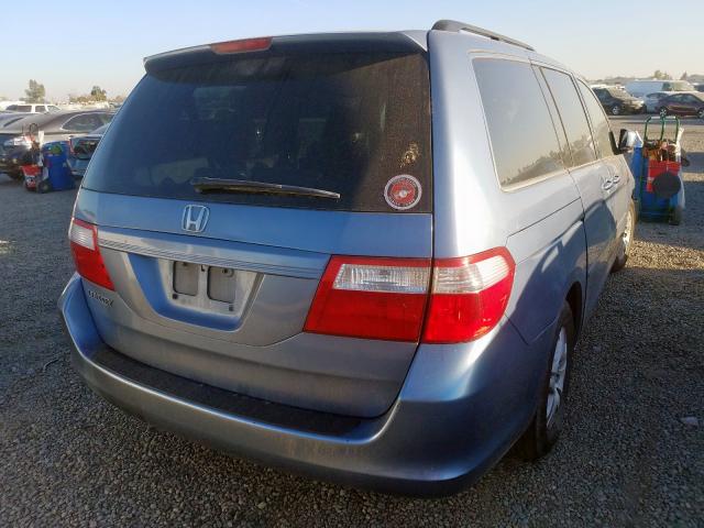 5FNRL38707B049597 - 2007 HONDA ODYSSEY EXL  photo 4