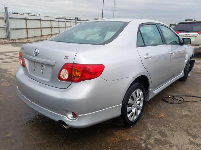 1NXBU40E99Z117657 - 2009 TOYOTA COROLLA BASE  照片 4