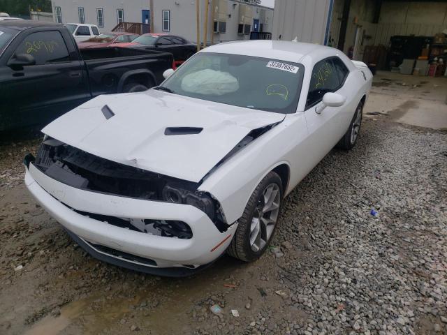 2C3CDZAG0LH213651 - 2020 DODGE CHALLENGER SXT WHITE photo 2