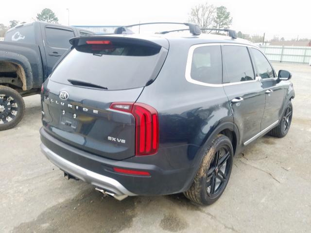 5XYP5DHC7LG045988 - 2020 KIA TELLURIDE SX  photo 4