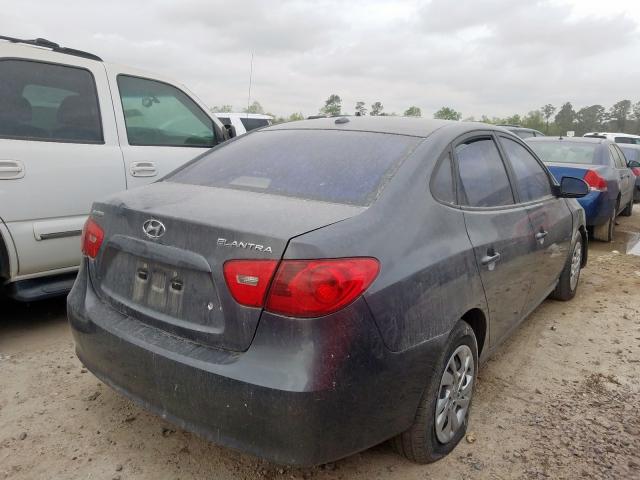 KMHDU46D38U557170 - 2008 HYUNDAI ELANTRA GLS  photo 4