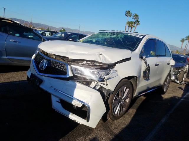 5J8YD4H75HL006520 - 2017 ACURA MDX TECHNOLOGY  photo 2