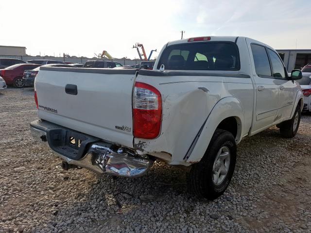 5TBET341X6S556963 - 2006 TOYOTA TUNDRA DOUBLE CAB SR5  photo 4