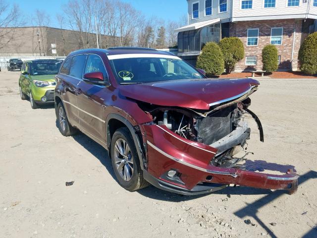 5TDJKRFH7FS198310 - 2015 TOYOTA HIGHLANDER XLE  ფოტო 1