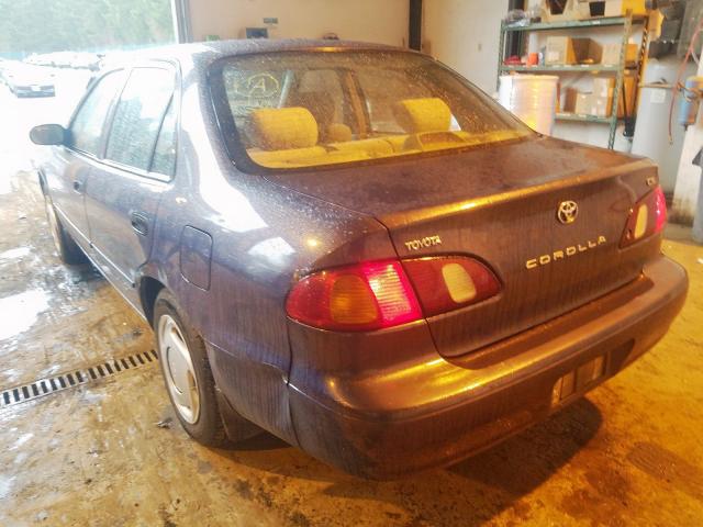 1NXBR12E4YZ304851 - 2000 TOYOTA COROLLA VE  photo 3