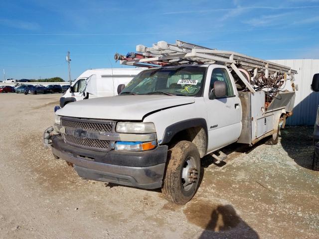 1GBJC34U82F111202 - 2002 CHEVROLET SILVERADO C3500  photo 2