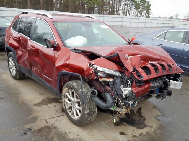 1C4PJMCS0FW551275 - 2015 JEEP CHEROKEE LATITUDE  photo 1