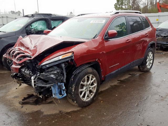 1C4PJMCS0FW551275 - 2015 JEEP CHEROKEE LATITUDE  photo 2