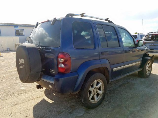 1J4GL58K25W662525 - 2005 JEEP LIBERTY LIMITED  photo 4