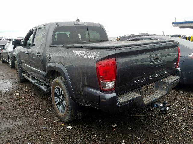 3TMCZ5AN9HM071250 - 2017 TOYOTA TACOMA DOUBLE CAB  photo 3