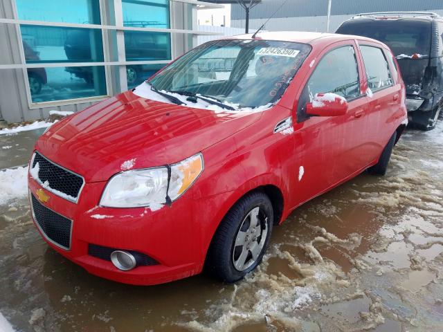 3G1TB6DG5BL140299 - 2011 CHEVROLET AVEO LS  ფოტო 2