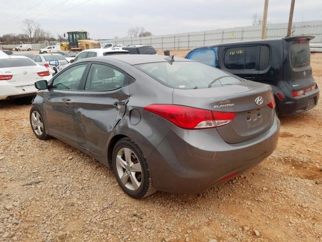 5NPDH4AE3DH321891 - 2013 HYUNDAI ELANTRA GLS  photo 3