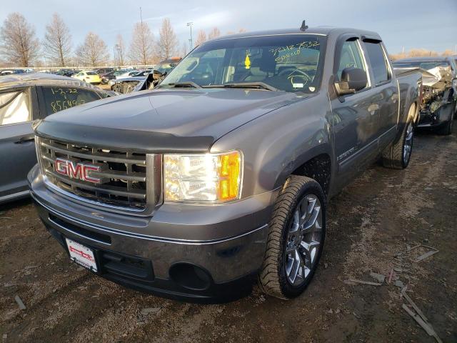 3GTEC23399G207235 - 2009 GMC SIERRA C1500 SLE GRAY photo 2