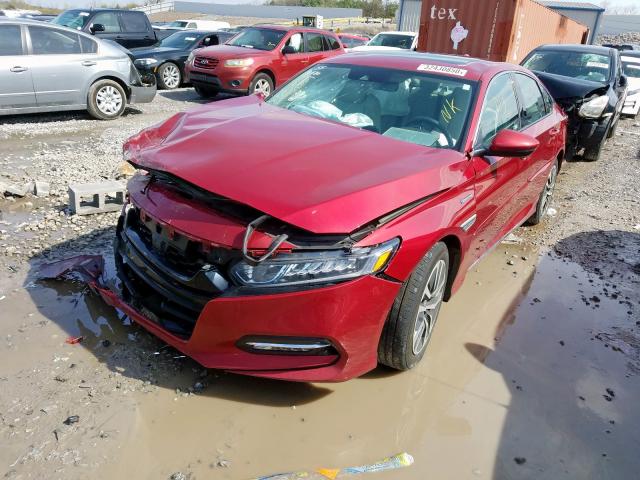 1HGCV3F53JA006097 - 2018 HONDA ACCORD HYBRID EXL  photo 2