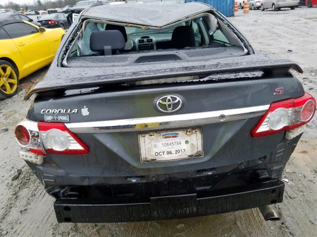 2T1BU4EE2CC908422 - 2012 TOYOTA COROLLA BASE  photo 9