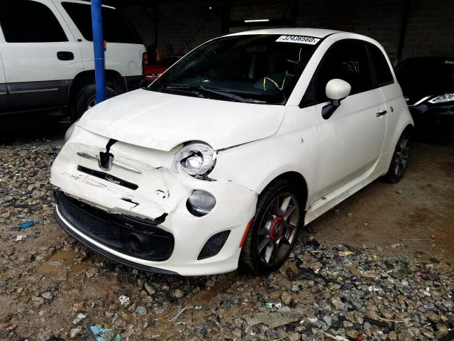 3C3CFFFH0FT503572 - 2015 FIAT 500 ABARTH  photo 2